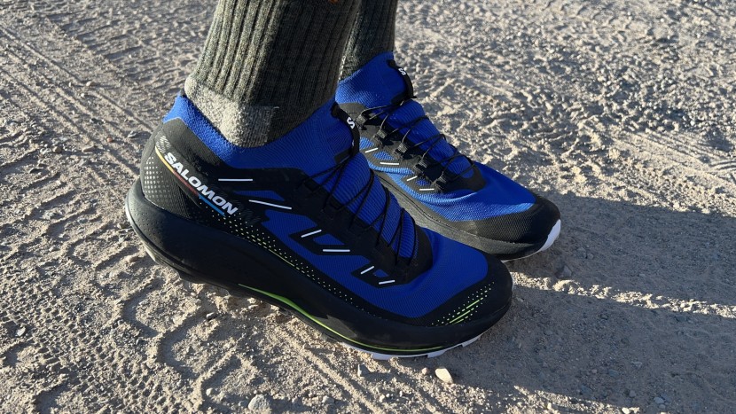 salomon pulsar trail pro 2 - the combination of stack and the energy plate provide good foot...