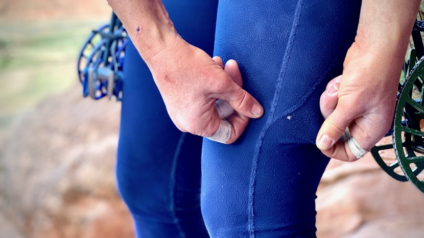 after many days of use ascending demanding rock climbs and pushing...