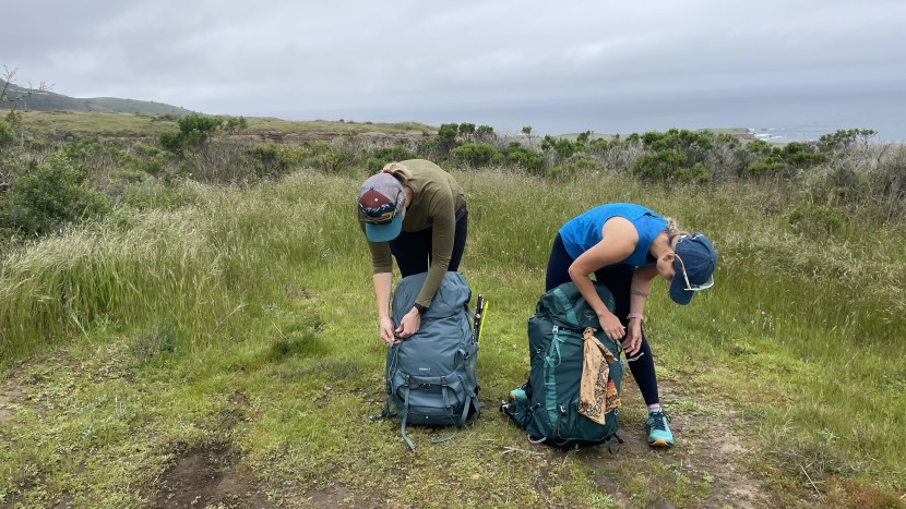 osprey eja 58 - the slightly flexible and lightweight ripstop material of the eja...