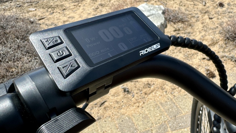 ride1up lmt'd v2 - the integrated controller/display unit is easy to use and has...