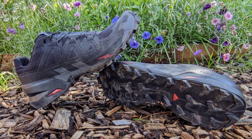 the speedcross is a highly technical shoe, with its lugs designed to...