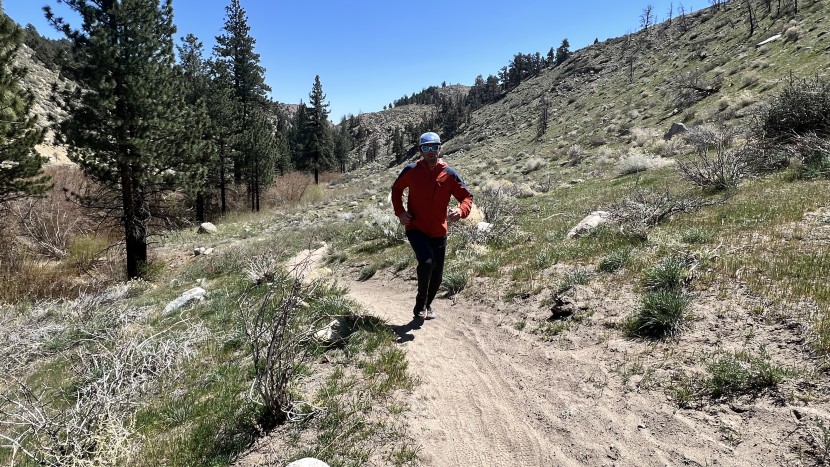 outdoor research ferrosi hoodie - the breathable ferrosi is great for trail runs.