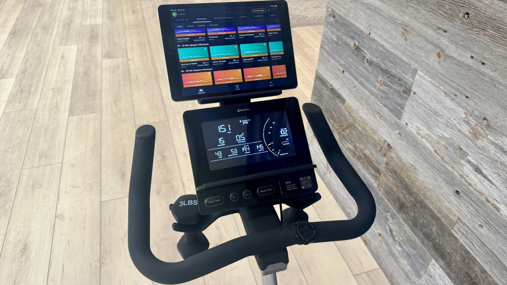 bowflex ic bike se - the programmed workouts are a bit dry, but the machine's native...