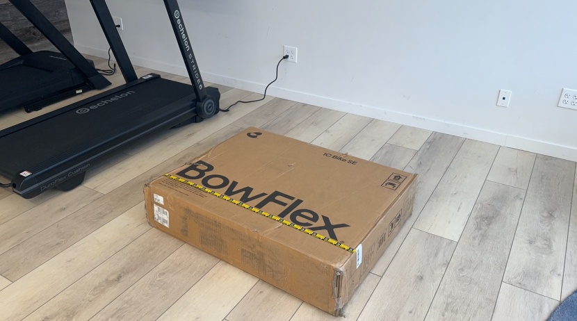 the box is reasonably sized and not hard to move, but several steps...