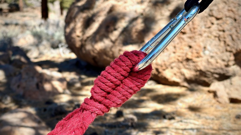 red flags like frayed strings and missing reinforcements at...