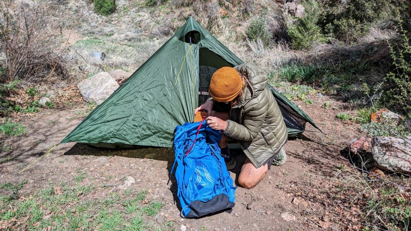 backpacks backpacking - the osprey exos weighs under 3 pounds and is best suited for...