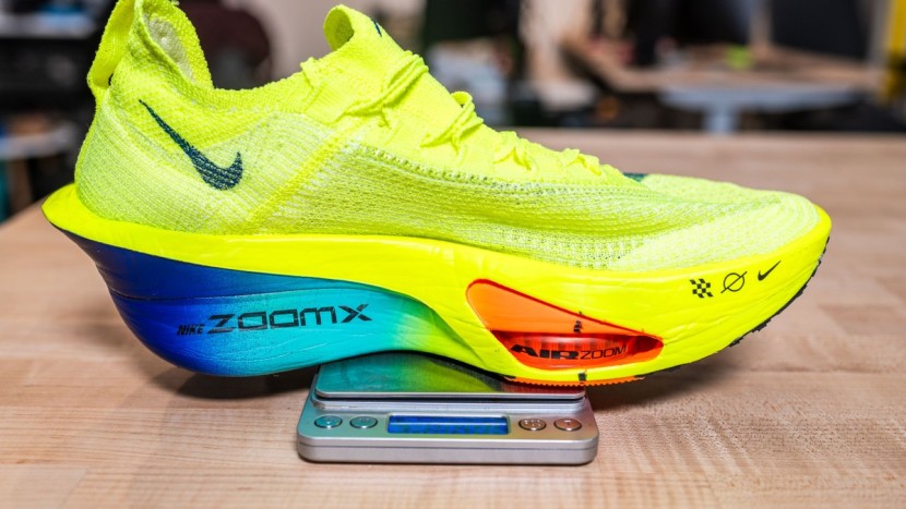 nike alphafly 3 - under 8 ounces for a shoe with this much foam is extremely impressive.