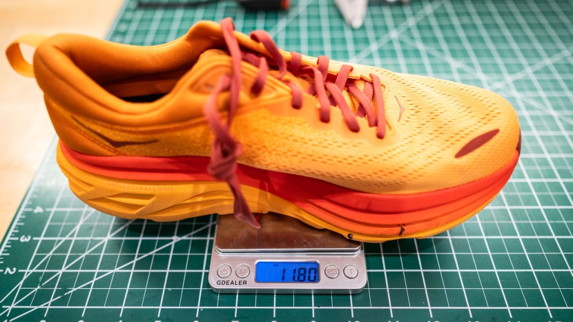 hoka bondi 8 - the bondi could stand to cut an ounce or two.
