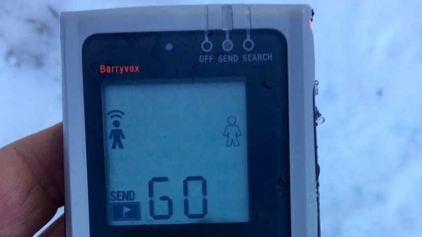 mammut barryvox - in group check mode, once the barryvox picks up a signal within one...