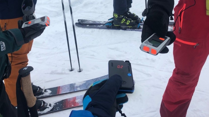 avalanche beacon - simply designed beacons like the bca tracker s (center) performed...