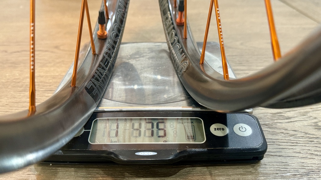 industry nine solix m tr300/290 - 1475 grams with tape and valves! that's a full pound lighter than...