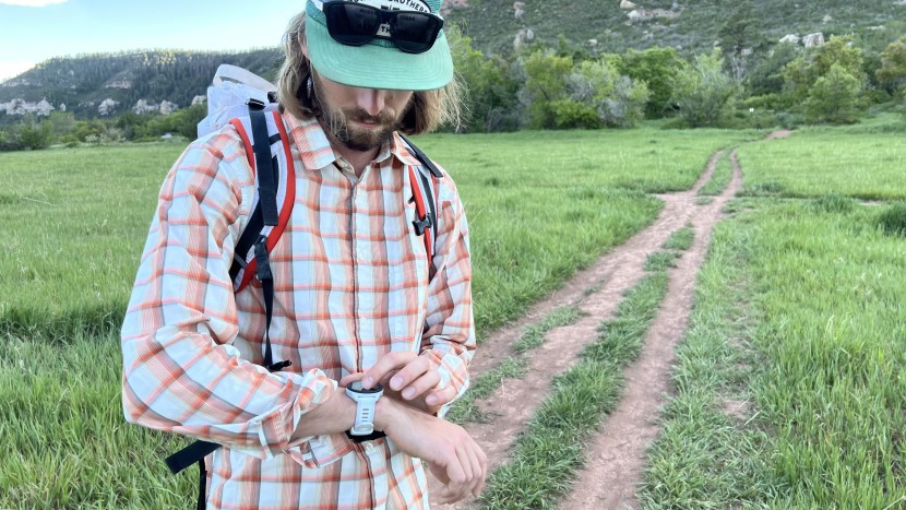 gps watch - the perfect balance of size and weight with great battery life is...