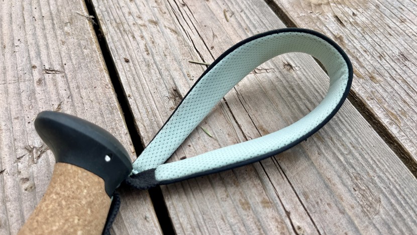 the pursuit's wrist padding is thick and comfortable on long hikes.