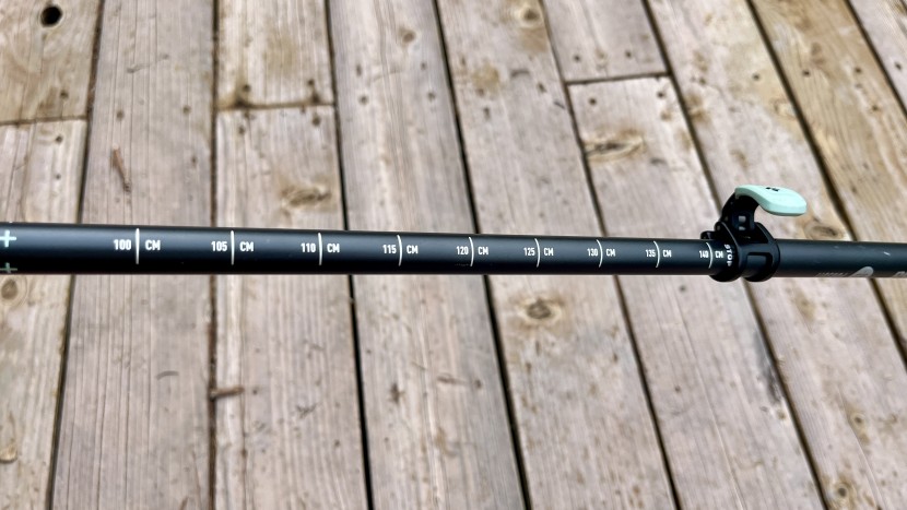 black diamond pursuit - with 40 centimeters (16 inches) of length adjustment, the pursuit...