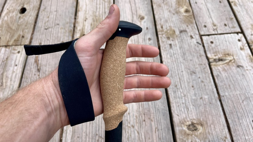 the pursuit's cork grip is super comfortable from the factory, and...