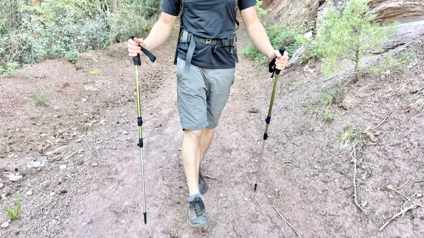 trekking poles - the rei co-op trailmade has one of the most extended lengths in the...