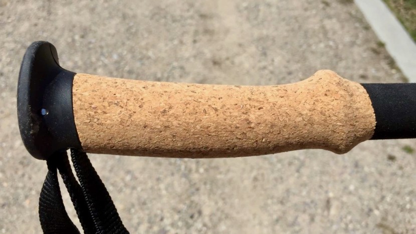 cork grips are our favorite material for trekking pole grips, since...