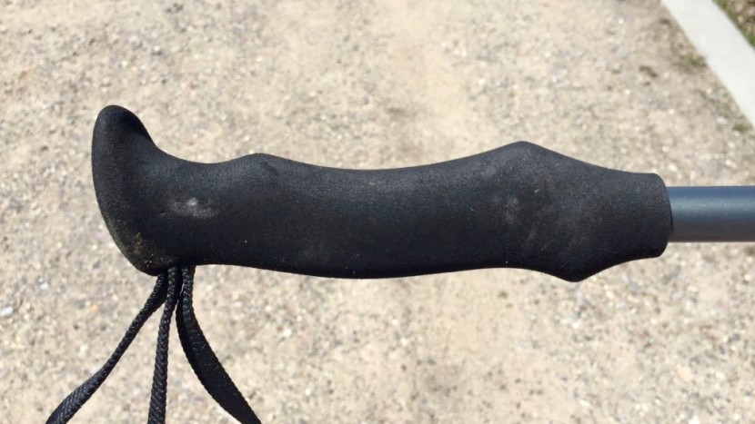 foam grips are lighter than cork grips, but they aren't as...