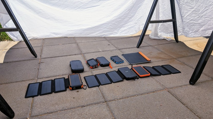 solar power bank - the battery banks with fold-out solar panels performed better in...