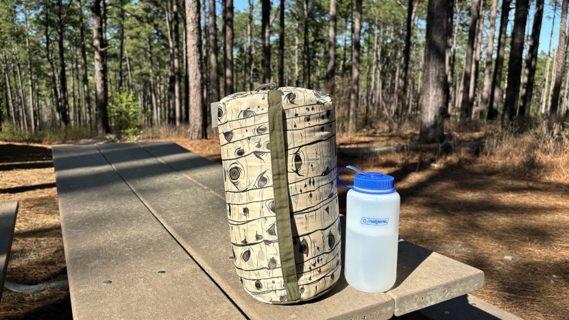 the kelty biggie is rather large when packed up. however, it is easy...