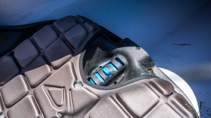 delta kayaks delta 12.10 - the seat is adjustable enabling you to finely trim your kayak balance.