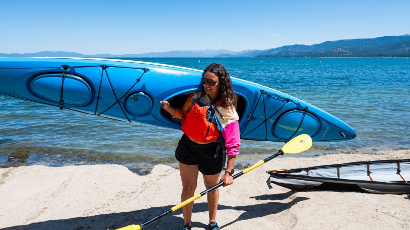 delta kayaks delta 12.10 - thanks to the lightweight construction, shouldering this kayak isn't...