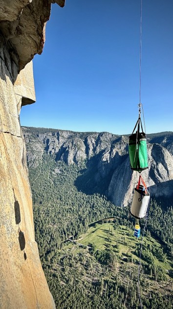 haul bag - this photo is a great way to compare the capacity of a couple of our...