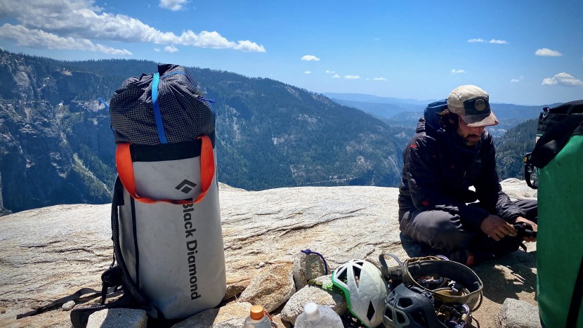 haul bag - the roll top closure and ripstop fabric kept our gear dry during...