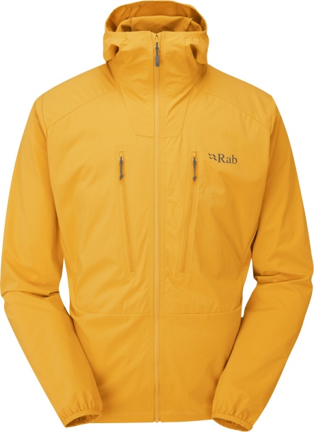 the yellow version of the borealis we tested is shown on the left...