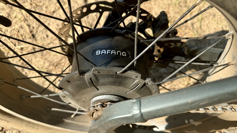 the 1000w bafang hub motor doesn't feel quite as potent as the 1000w...