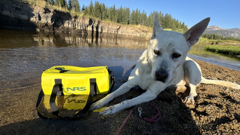 dry bag - unlike the large bags, the nrs driduffel 12l bag does not have a...