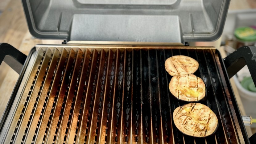 the cooking area is perfect for groups of up to four people, though...