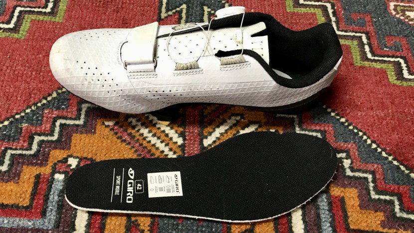 the cadet's stock insole is a flat piece of eva foam. it's...