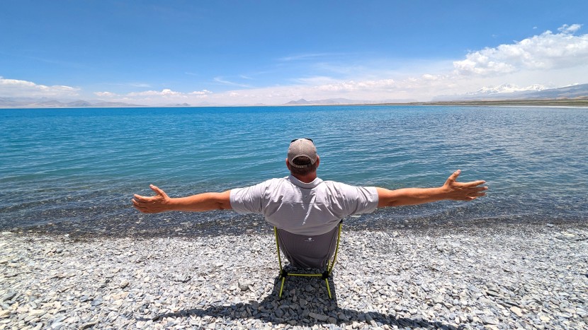 helinox chair zero - holding steady, even our 255-pound tester felt confident in leaning...