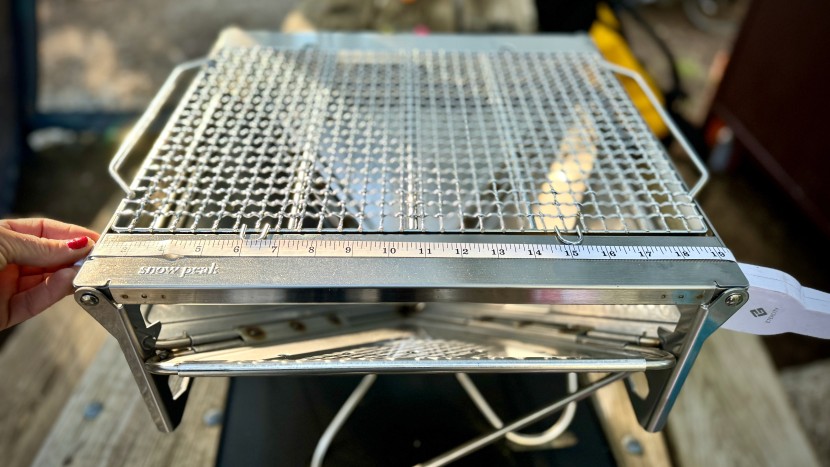 the cooking area provides ample space for a small gathering while...