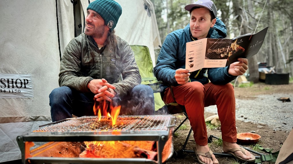 snow peak takibi fire &amp; grill - while our testing team enjoyed the niche grilling experience that...