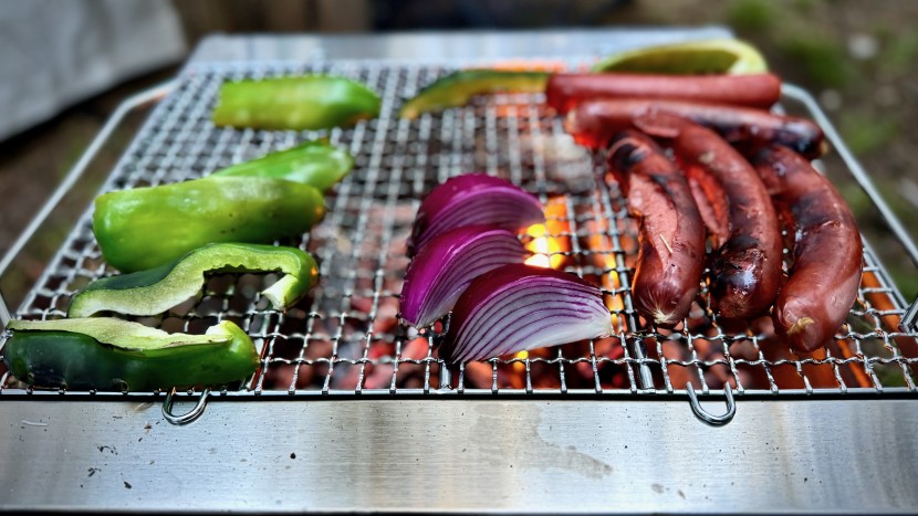 portable grill - the snow peak takibi offers aesthetics and function with the...