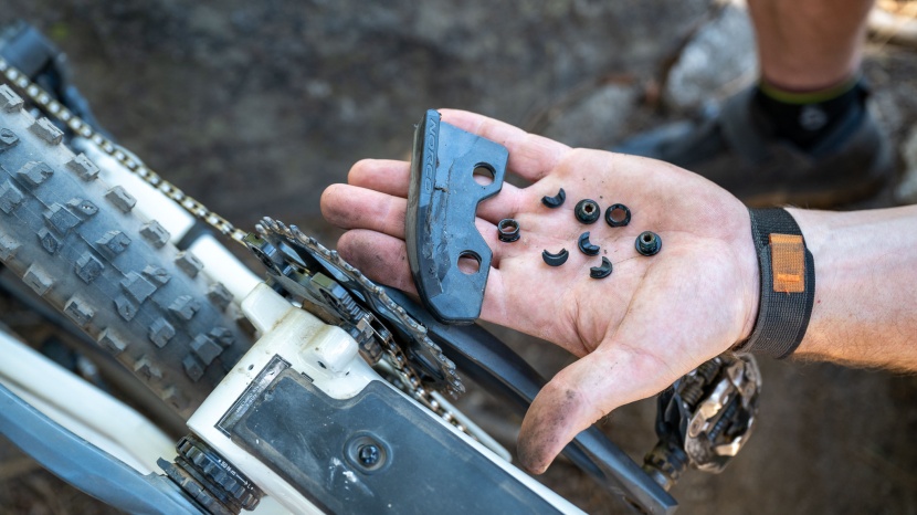 norco optic c2 - playing with small parts on the trailside is asking for trouble. we...