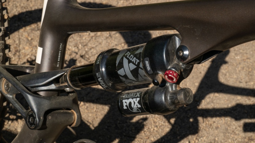 specialized turbo levo sl comp - the fox float x now sits symmetrically under the top tube, and its...