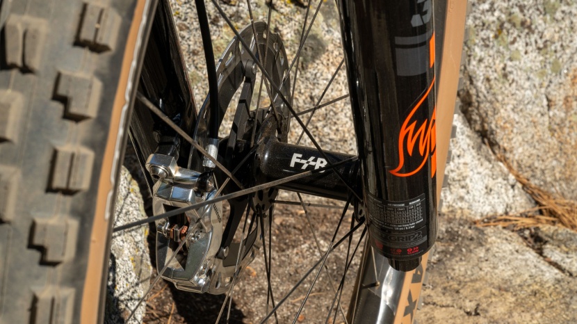 front hubs are pretty simple; this bitex-built hub weighs about 141...