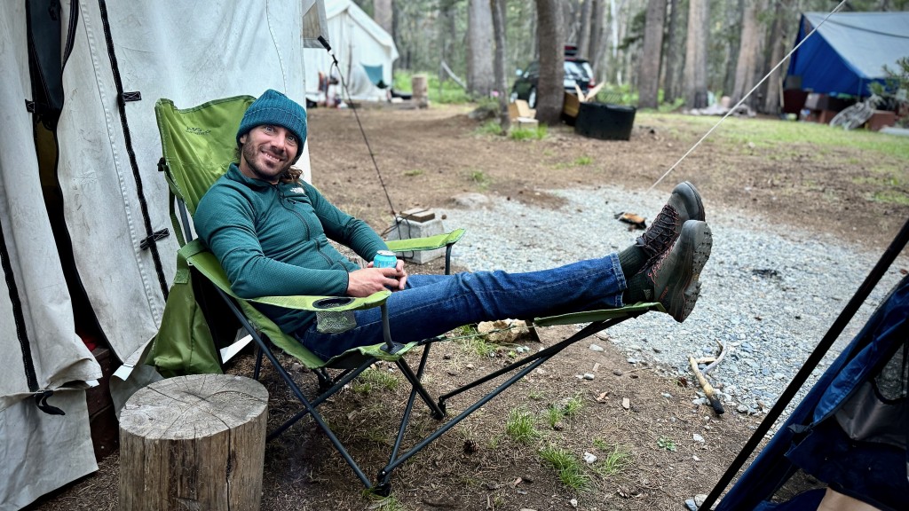 camping chair - our testing team combined humans of various shapes, sizes, and ages...