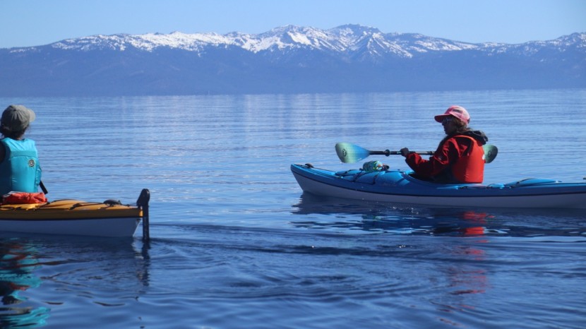 delta kayaks delta 12.10 - with our without the skeg, paddlers did not have a problem keeping...