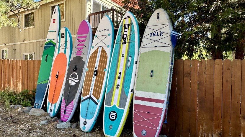 isle pioneer 3 - all of the inflatable paddle boards we tested for our first round of...
