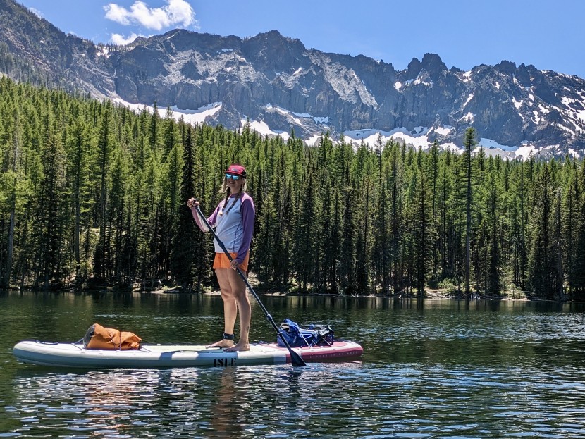 isle pioneer 3 - a great board for longer adventures or casual paddles.