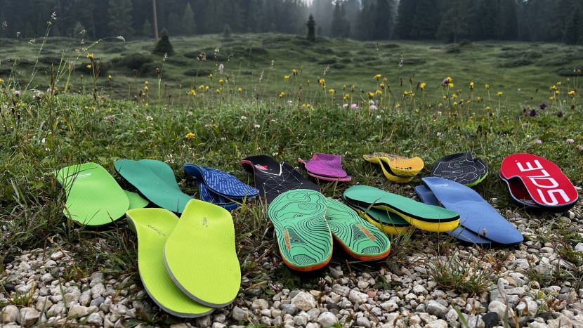 insoles - each insole fits a bit differently, but we tried them all to figure...