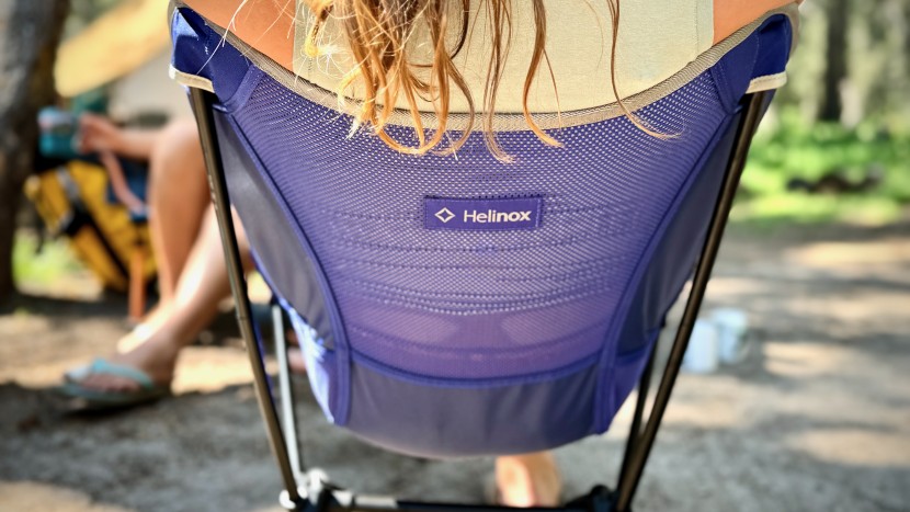 helinox chair one - the ergonomic design features 600d polyester for overall strength...