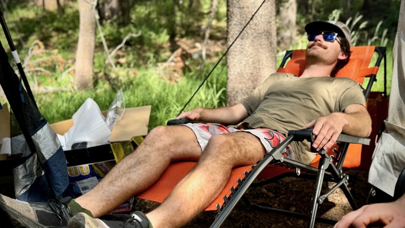 best camping chair - our testing team had no problem relaxing in the zero gravity chair...