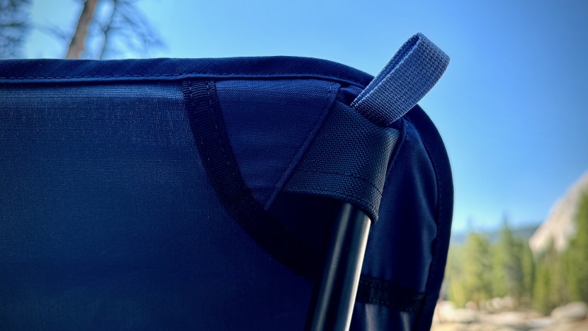 the fabric is much easier to fasten into position than previous...