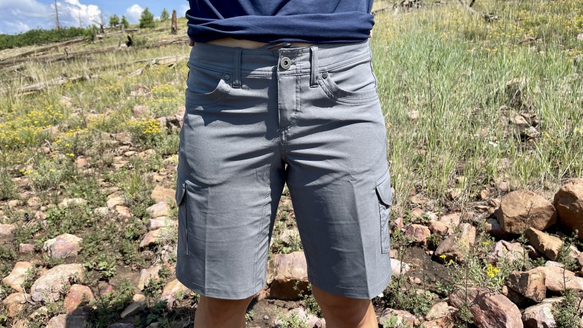 a classy take on the cargo style makes this a great trail-to-town...