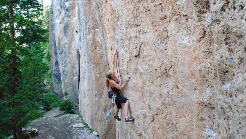 climbing rope - we clipped, belayed, stacked, and flaked these ropes for over 20...